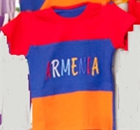 Armenian Children's Tricolor Shirt
