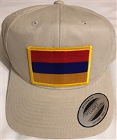 Armenia Flag Golf Cap - Beige