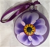 Armenian ForgetMeNot- Small Purple Flower Ornament