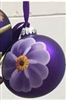 Armenian ForgetMeNot- Small PURPLE Ornament