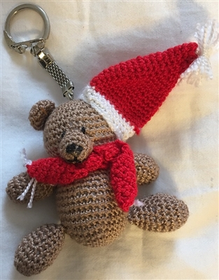 Berd Bear Christmas Keychain