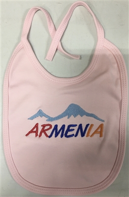 Baby Bib - Pink Ararat