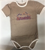 Baby Onesie - Ararat Brown