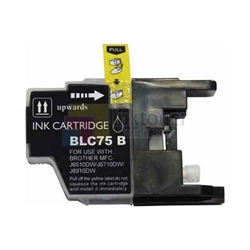 Brother LC75BK LC-75BK Black Ink Cartridge