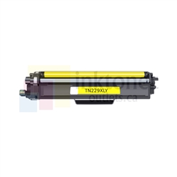 Brother TN229XLY New Compatible Yellow Toner Cartridge High Yield