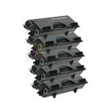 Brother TN-460 Black Toner Cartridges High Yield 5 Pack Combo