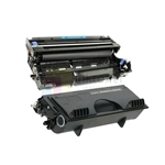 Brother TN-460 Black Toner Cartridge/ Brother DR-400 Compatible Drum Unit 2 Pack Combo