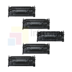 Canon 052H (2200C001) Black Toner Cartridge 5 Pack Combo