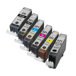 Canon PGI-220 CLI-221 New Compatible Color Ink Cartridge