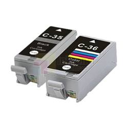 Canon PGI-35 CLI-36 New Compatible Color Ink Cartridge