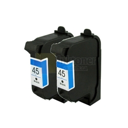 HP 45 2PK 51645A Ink Cartridge