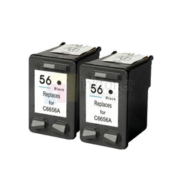 HP 56 2PK C6656AN Ink Cartridge