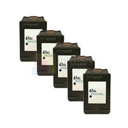 HP 61XLBK 5PK CH563WN Ink Cartridge