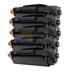 HP CF230A (HP 30A) New Compatible Black Toner Cartridges 5 Pack Combo