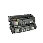HP Q5949A (HP 49A) New Compatible Black Toner Cartridges 2 Pack Combo