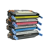 HP Q5950A-Q5953A (HP 643A) New Compatible 4 Color Toner Cartridges Combo