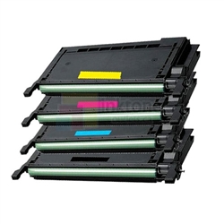 Samsung CLP-K660B/C660B/M660B/Y660B New Compatible 4 Color Toner Cartridges Combo High Yield