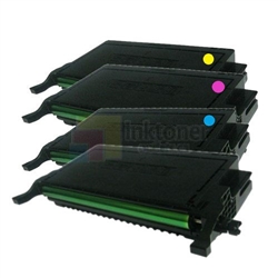 Samsung CLT-K508L/C508L/M508L/Y508L New Compatible 4 Color Toner Cartridges Combo High Yield