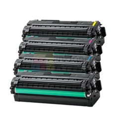 Samsung CLT-K506L/C506L/M506L/Y506L New Compatible 4 Color Toner Cartridges Combo High Yield