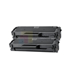 Samsung MLT-D101S New Compatible Black Toner Cartridges 2 Pack Combo