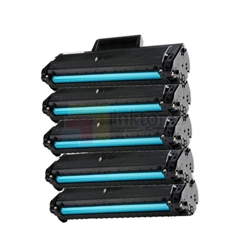 Samsung MLT-D104S New Compatible Black Toner Cartridges 5 Pack Combo