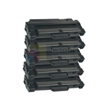 Samsung MLT-D105L New Compatible Black Toner Cartridges 5 Pack Combo
