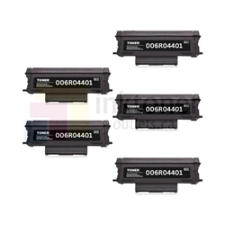 Xerox 006R04401 5 Pack New Compatible Toner Cartridges