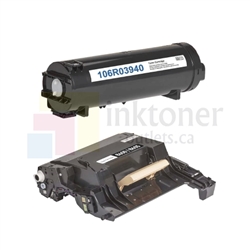 Xerox 106R03940 New Compatible Toner Cartridge and 101R00582 Compatible Drum Unit 2 Pack Combo