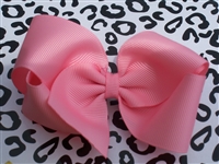4" basic solid boutique bow