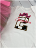Cowgirl  birthday shirt with personalization