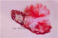 light pink and red tutu