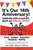 Anniversary Celebration SPECIAL OFFER
