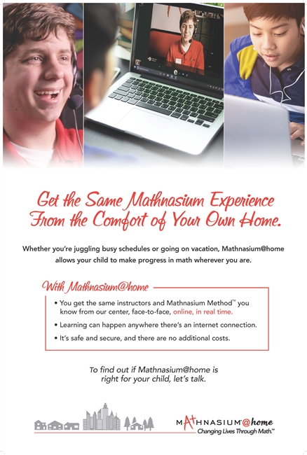 At Home Information Poster