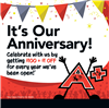 Anniversary 100+ Billboard Sign