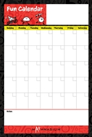 FUN Calendar Dry Erase Board