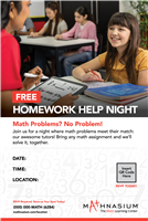 Dry Erase Homework Help Night