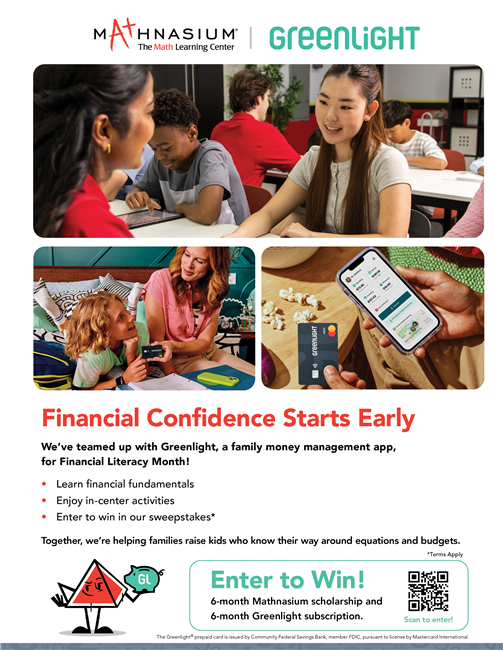 Financial Literacy Greenlight Flyer