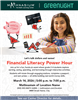 Financial Literacy Power Hour Customized Flyer