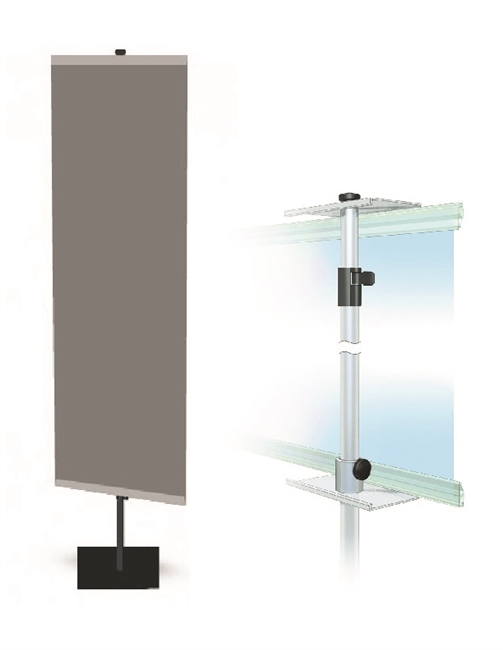 Grip Banner Stand   (vertical banners sold separately for this stand)