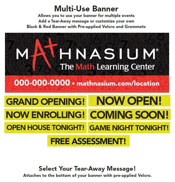 Multi-Use Horizontal Banner