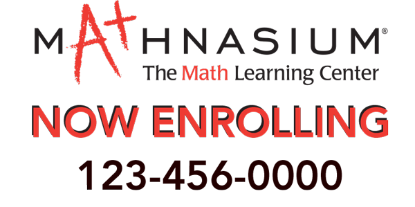 Now Enrolling Logo Horizontal Banner