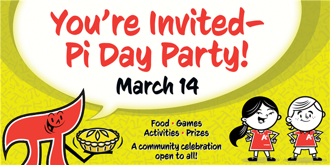 Pi-Day Party Banner