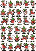 Christmas Elves Stickers