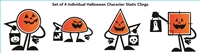 Halloween Static Clings -Set 1