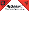 Math Night Billboard Sign