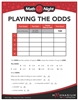 Replacement Playing the Odds Worksheet 3+