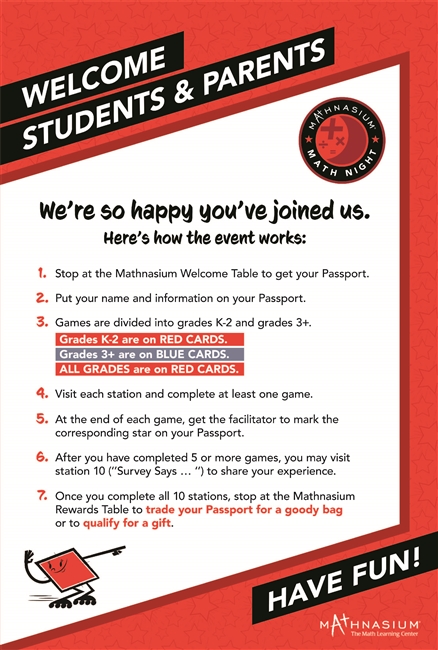 Math Night  Welcome