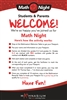 Welcome Poster on Board