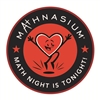 Math Night is Tonight Reminder-Qty 100 stickers