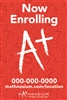 Now Enrolling A+ Poster